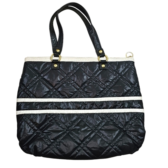 Coach Y2K Poppy Ski Bunny Large Quilted Puffer Tote Bag - Picture 3 of 5